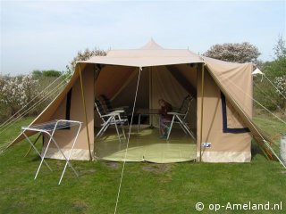 Ingerichte tent De Hon